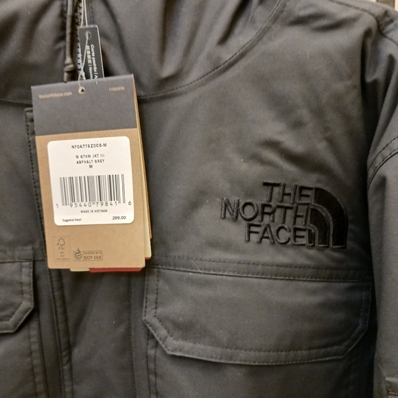 Northface Gotham III Dry-Vent 550 Down Hooded Jacket Size Med for Men - Picture 10 of 11